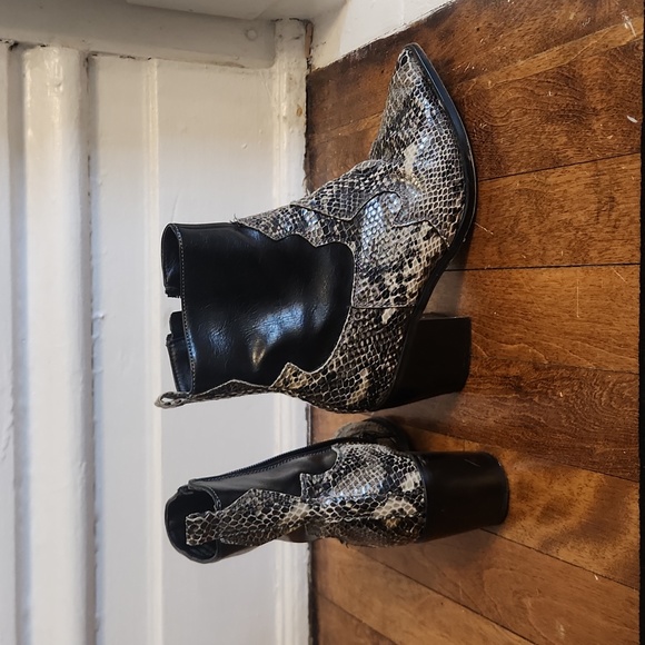 Snakeskin western boots - Picture 3 of 6